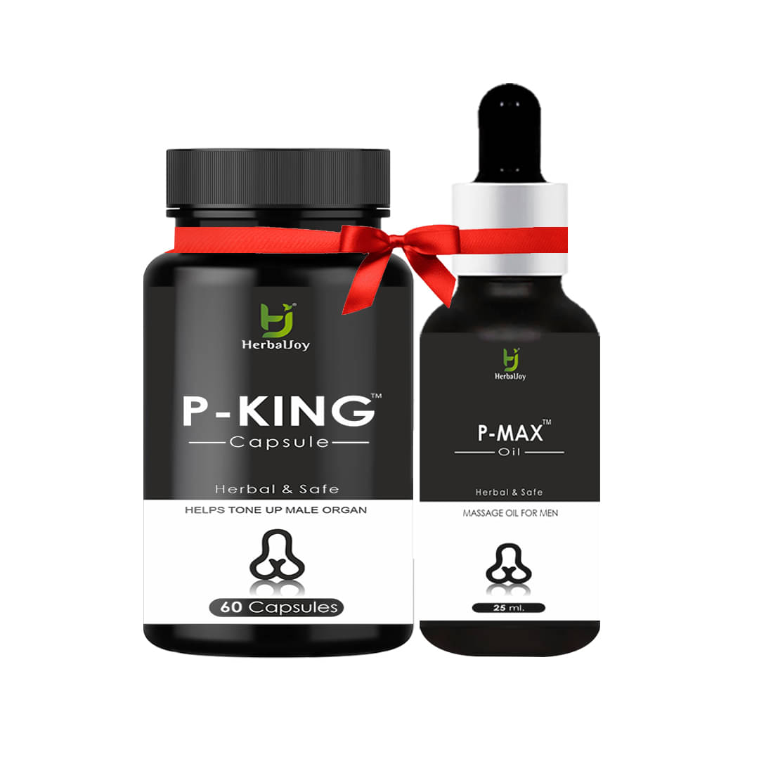 Herbaljoy Male Enhancement Combo Pack For Men 60 No.S Capsules And 30 Ml Oil (Pack of 2) Herbaljoy Male Enhancement Combo Pack For Men 60 No.S Capsules And 30 Ml Oil (Pack of 2)