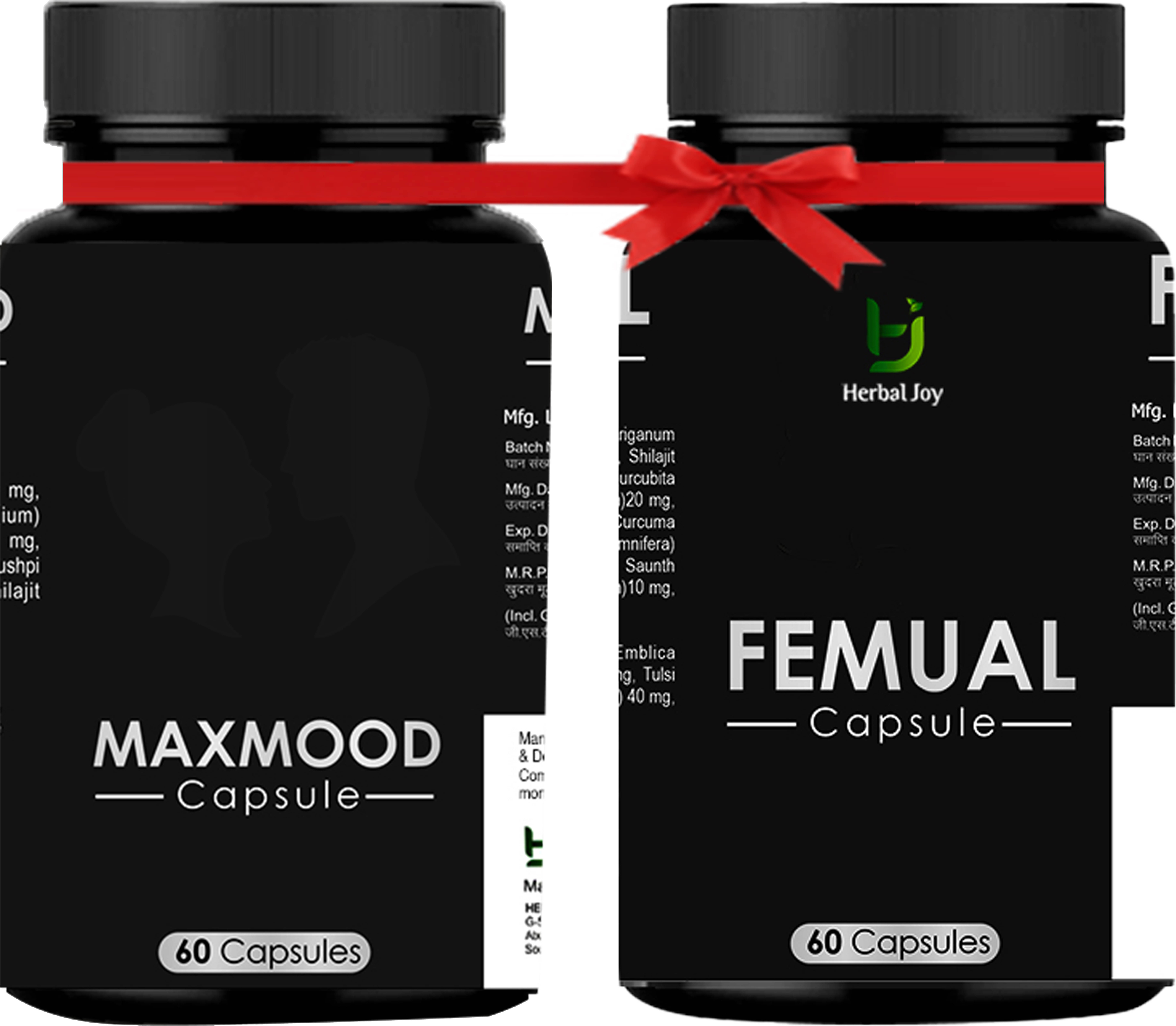    			Herbaljoy Libido Booster Combo Pack For Men & Women 60 No.S (Pack of 2)