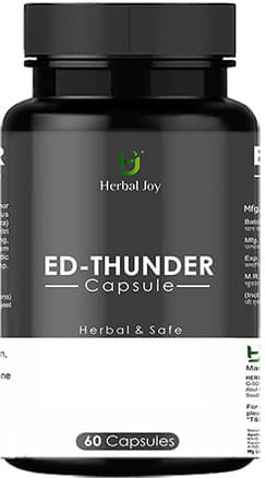     			Herbaljoy Edthunder Capsule | Best Medicine For Hard Erection 60 No.S (Pack of 1)