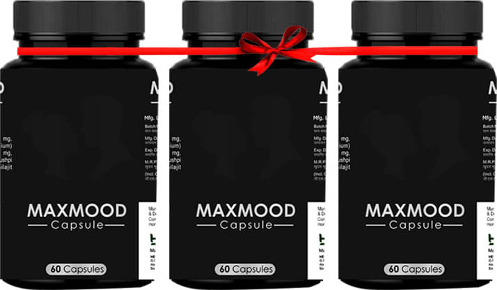     			Herbaljoy Maxmood Libido Booster Ayurvedic Medicine 60 No.S Capsules (Pack of 3)