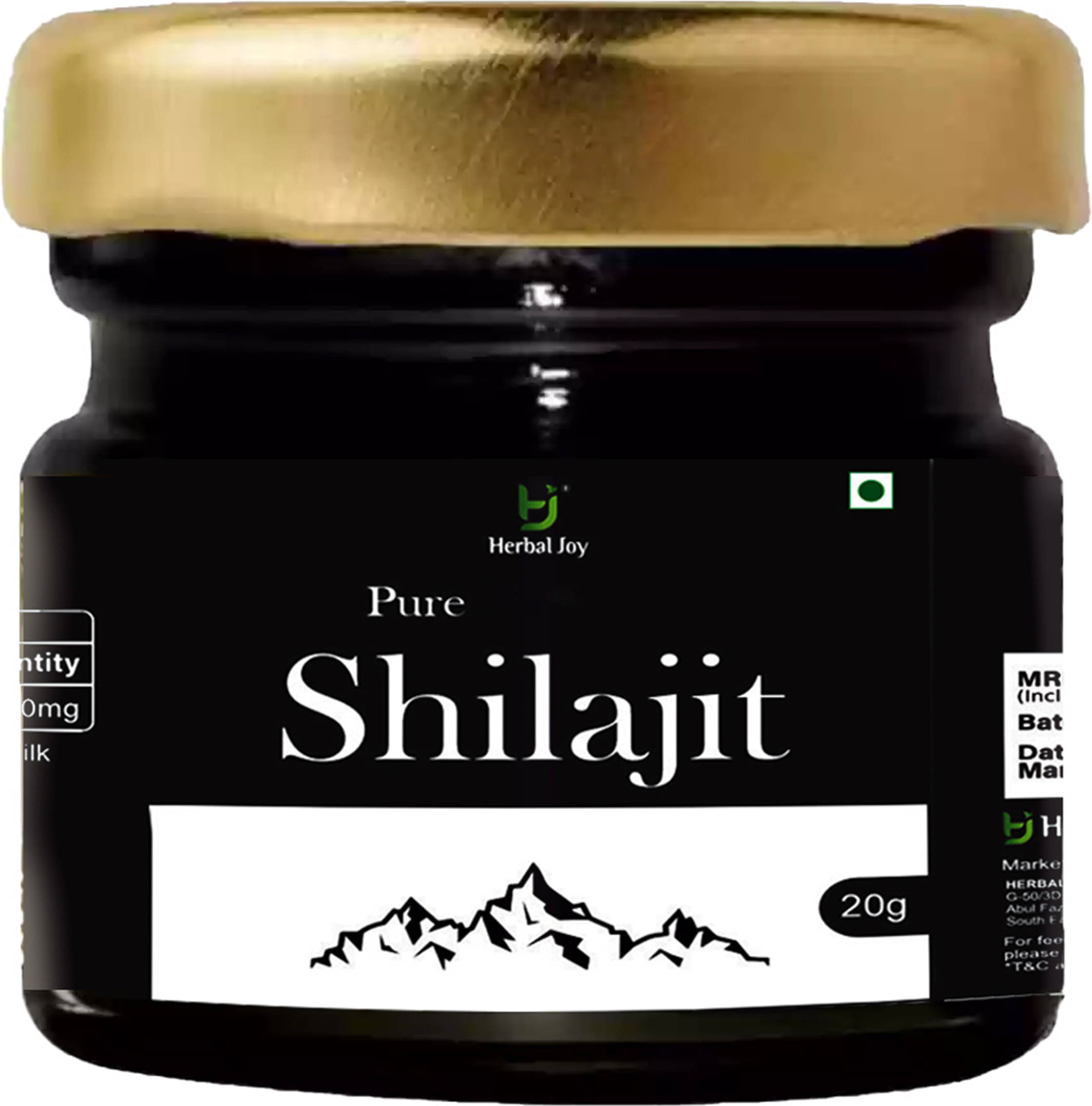 Herbaljoy Himalayan Shilajit Resin 20G (Pack of 1) Herbaljoy Himalayan Shilajit Resin 20G (Pack of 1)