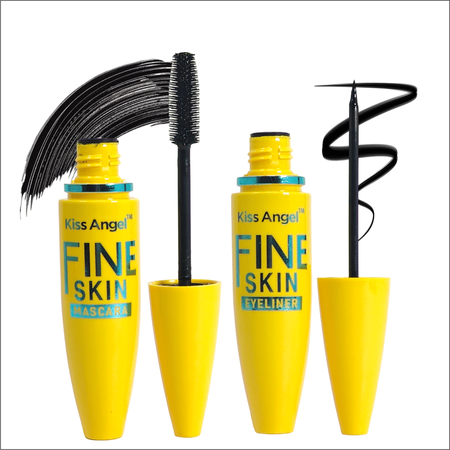     			KISS ANGEL Mascara BLACK Black Pack of 2