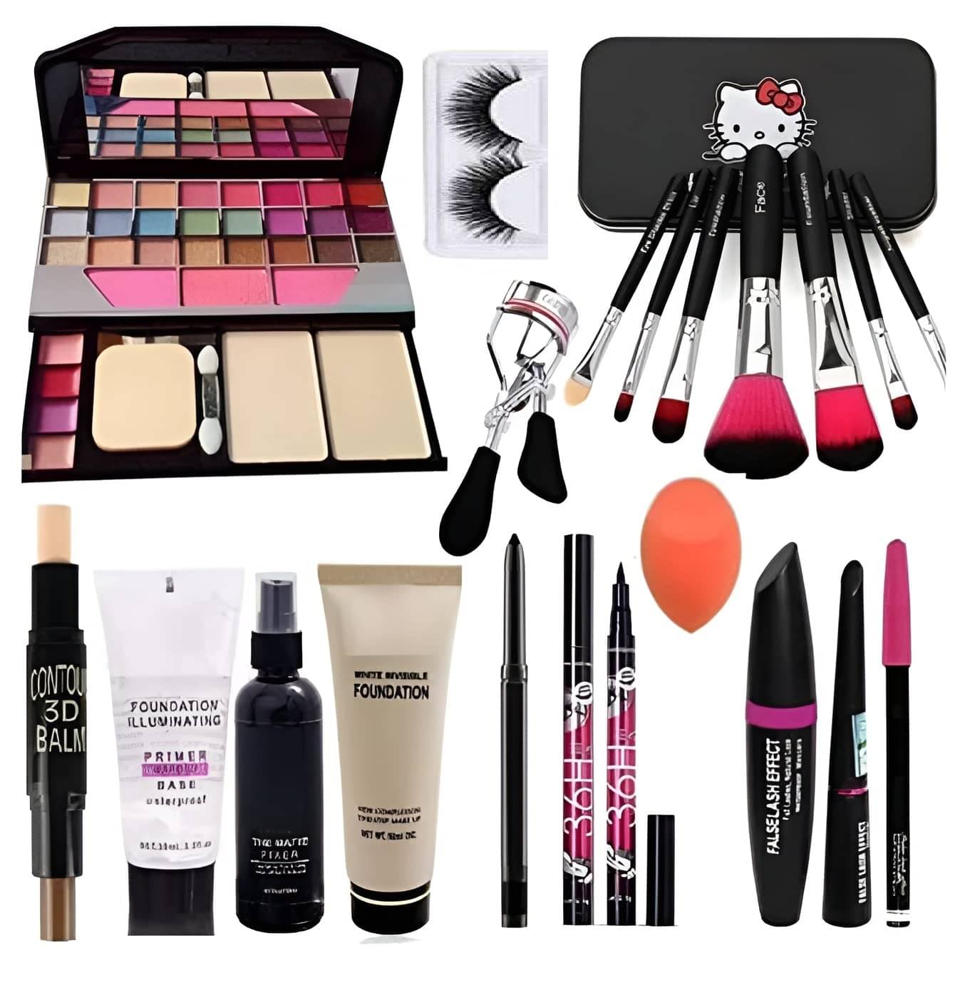     			Lenon Makeup Kit (  Daily Use Makeup Combo Kits )