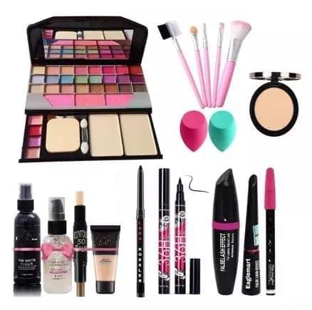    			Lenon Makeup Kit (  Daily Use Makeup Combo Kits )