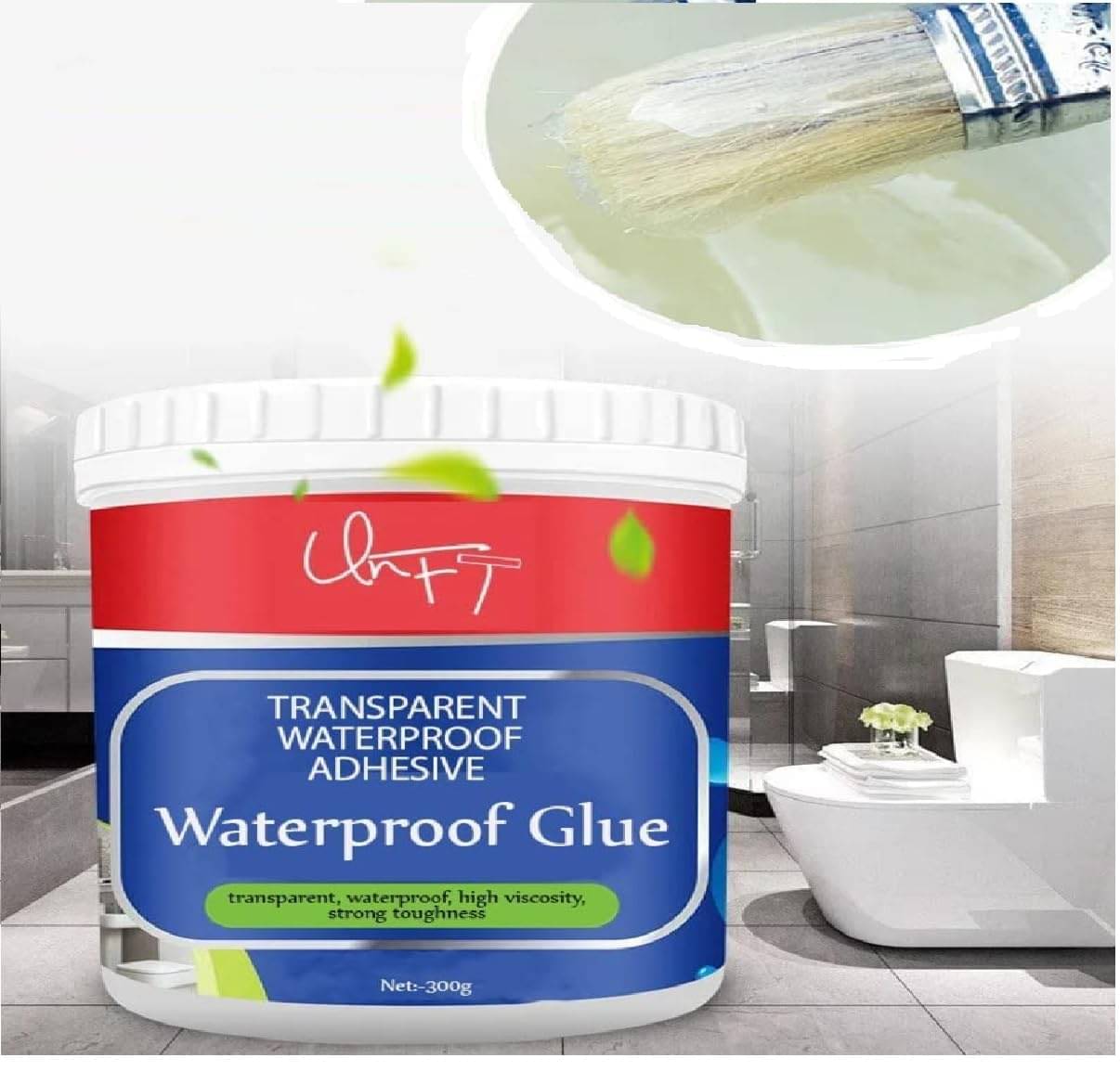 LootWagon WATER PROOF GLUE WITH BRUSH Multi Surface Cleaner Liquid NO 300 g LootWagon WATER PROOF GLUE WITH BRUSH Multi Surface Cleaner Liquid NO 300 g