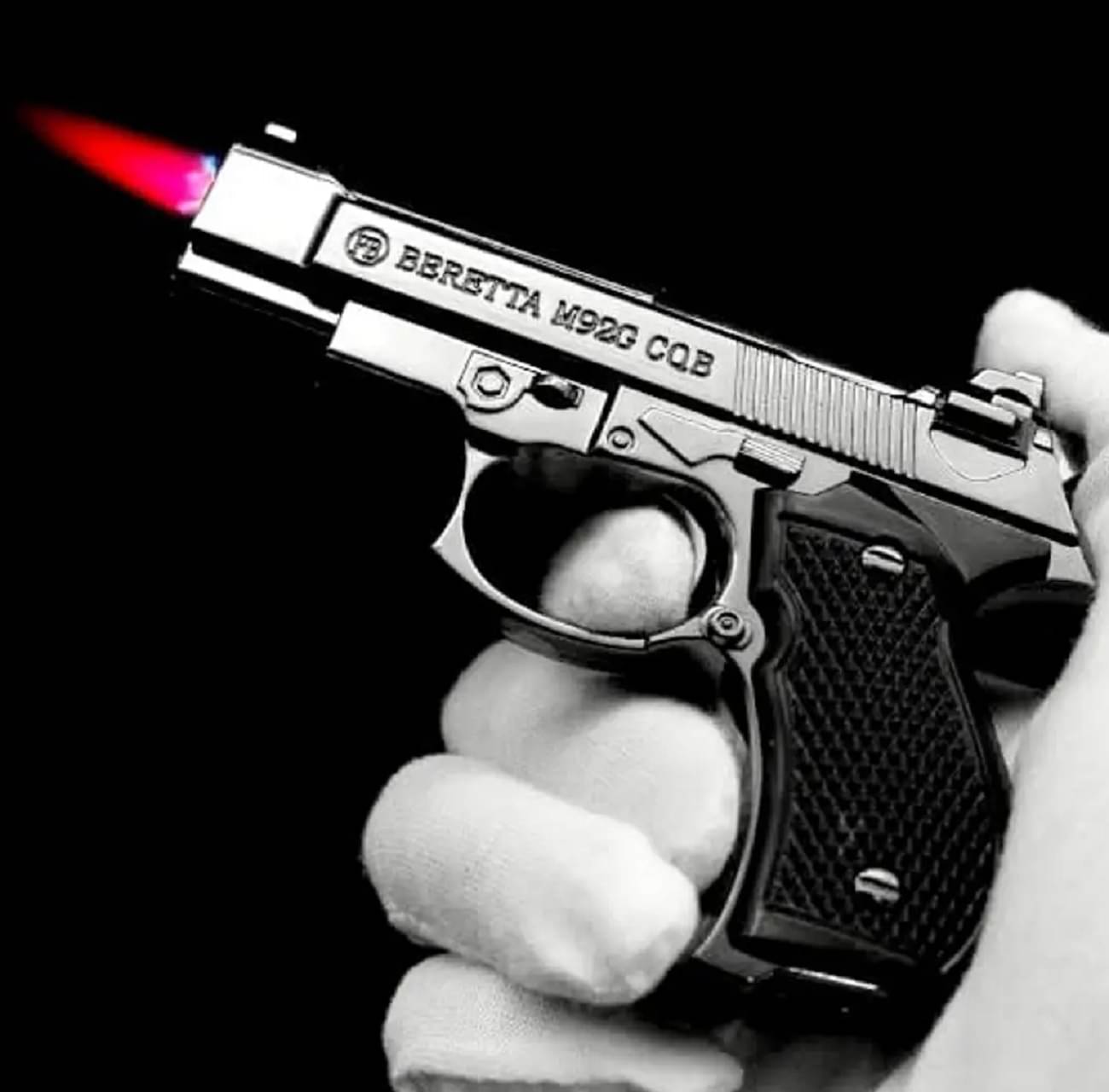     			PAAVI Silver PVC Cigarette Lighter ( Pack of 1 )