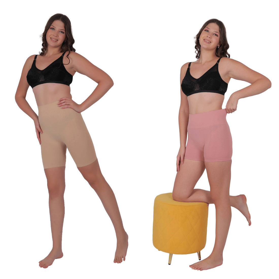 Pia Trends Pack of 2 Nylon Women's Shaping Camisols ( Beige,Peach )     			Pia Trends Pack of 2 Nylon Women's Shaping Camisols ( Beige,Peach )