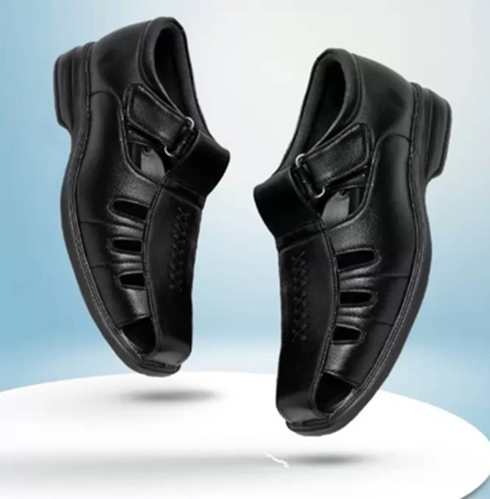     			RODOX - Black Men's Sandals