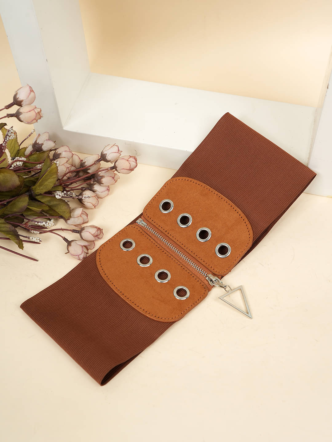     			STYLE SHOES Fabric Women's Stretchable Belt ( Pack of 1 )