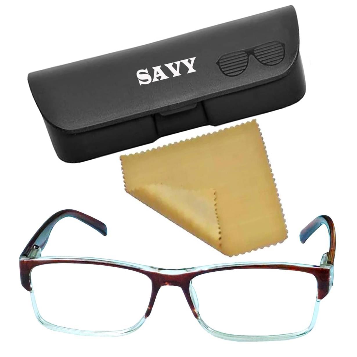 Savy Rectangle Full Rim Reading Glasses Savy Rectangle Full Rim Reading Glasses