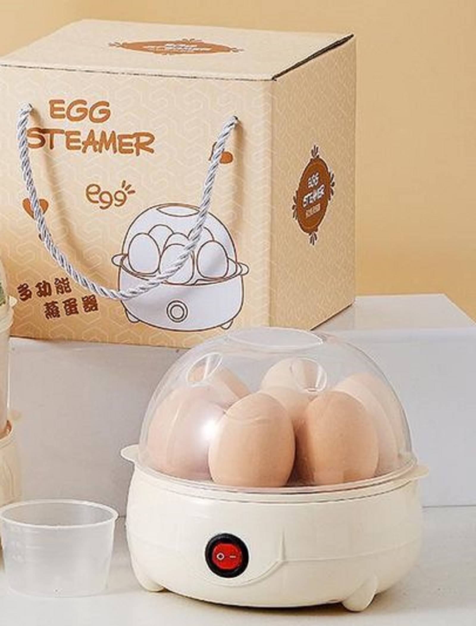     			Shopeleven Egg Boiler ,Steamer Electric Automatic Off 7 Egg Poacher For Steaming, Cooking, Boiling And Frying