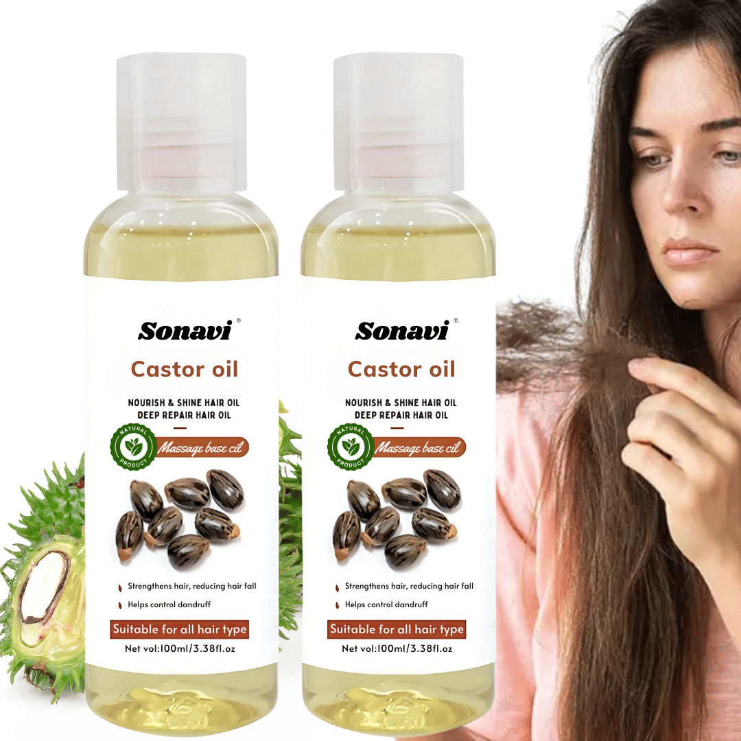 Sonavi Hair Growth Castor Oil 100 ml ( Pack of 2 )     			Sonavi Hair Growth Castor Oil 100 ml ( Pack of 2 )