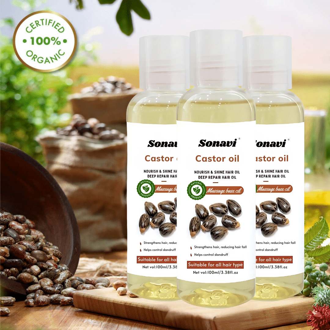 Sonavi Nourishment Castor Oil 100 ml ( Pack of 3 ) Sonavi Nourishment Castor Oil 100 ml ( Pack of 3 )