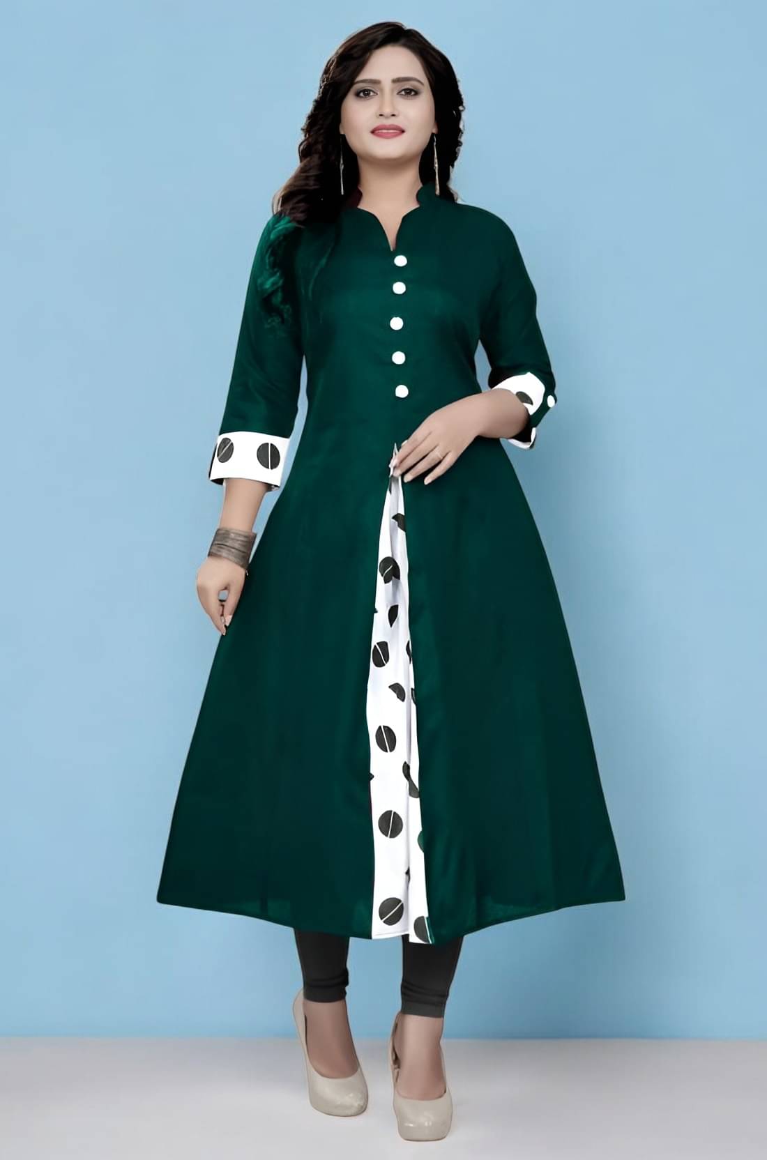     			TEXPA FASHION Women Cotton Striped A-line Kurti ( Multicolor )