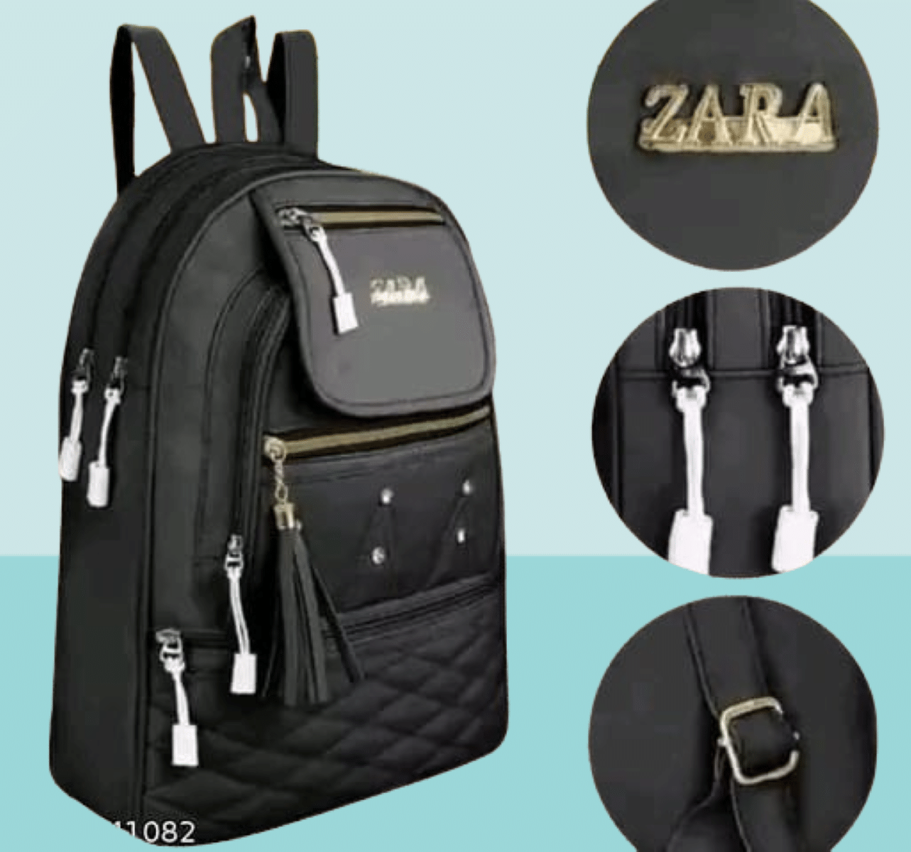     			THE MONAIN CEAPT Backpack PU Set of 1 ( Black )