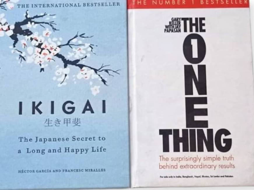     			The One Thing + Ikigai