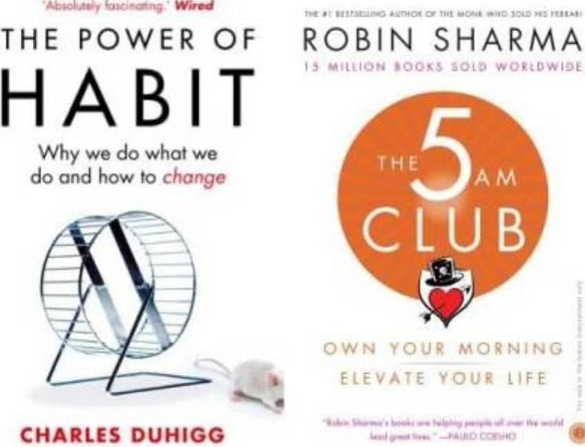     			The Power Of Habit + The 5 Am Club