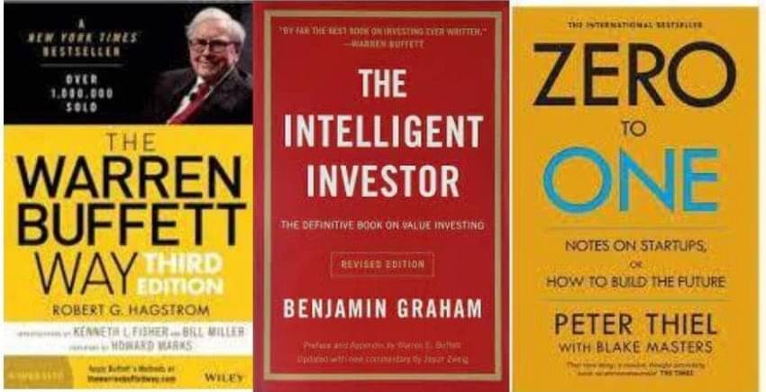     			The Warren Buffett + The Intelligent Investor + Zero To One