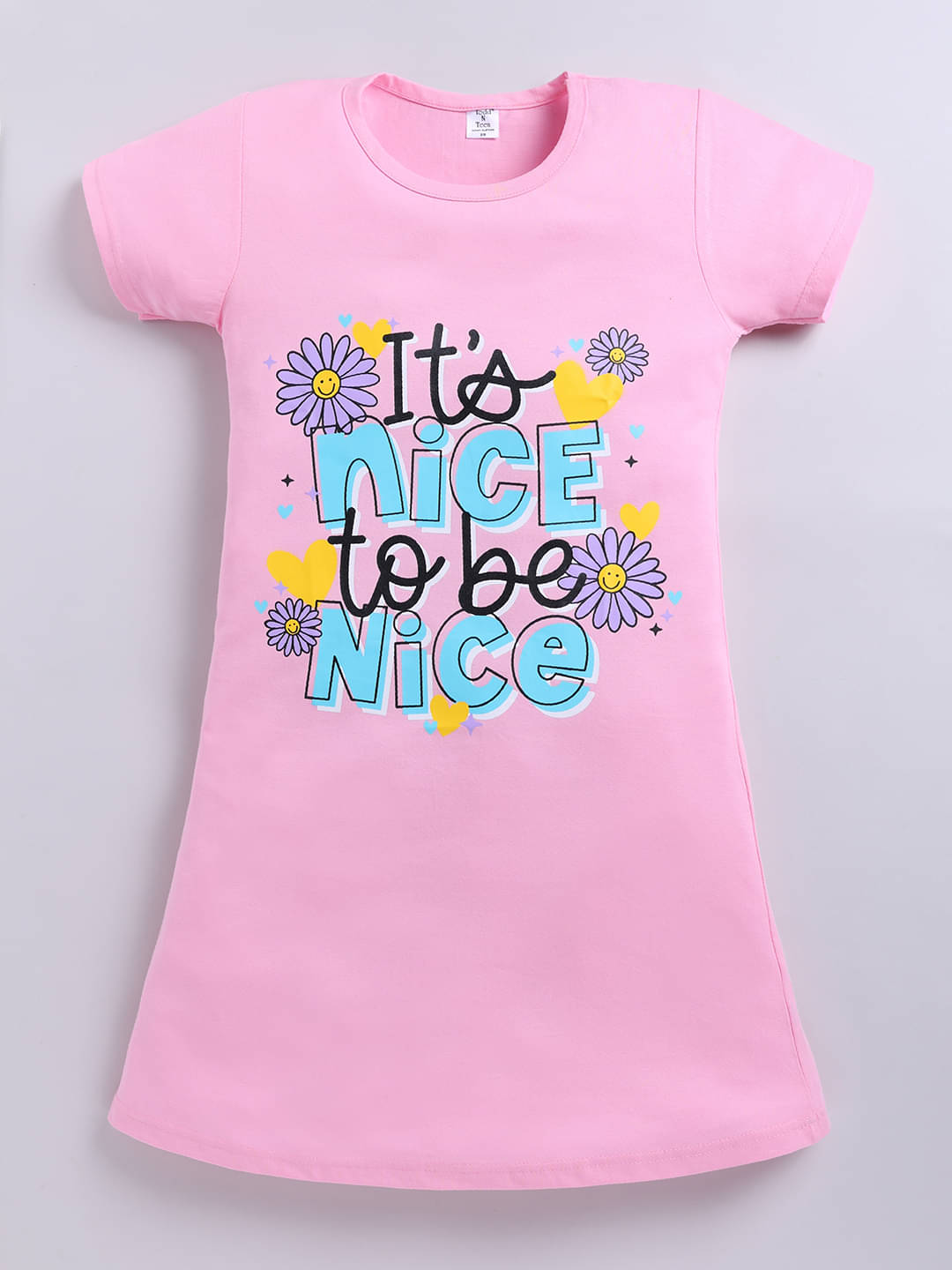     			Todd N Teen Pack of 1 Girls Cotton Nightdress