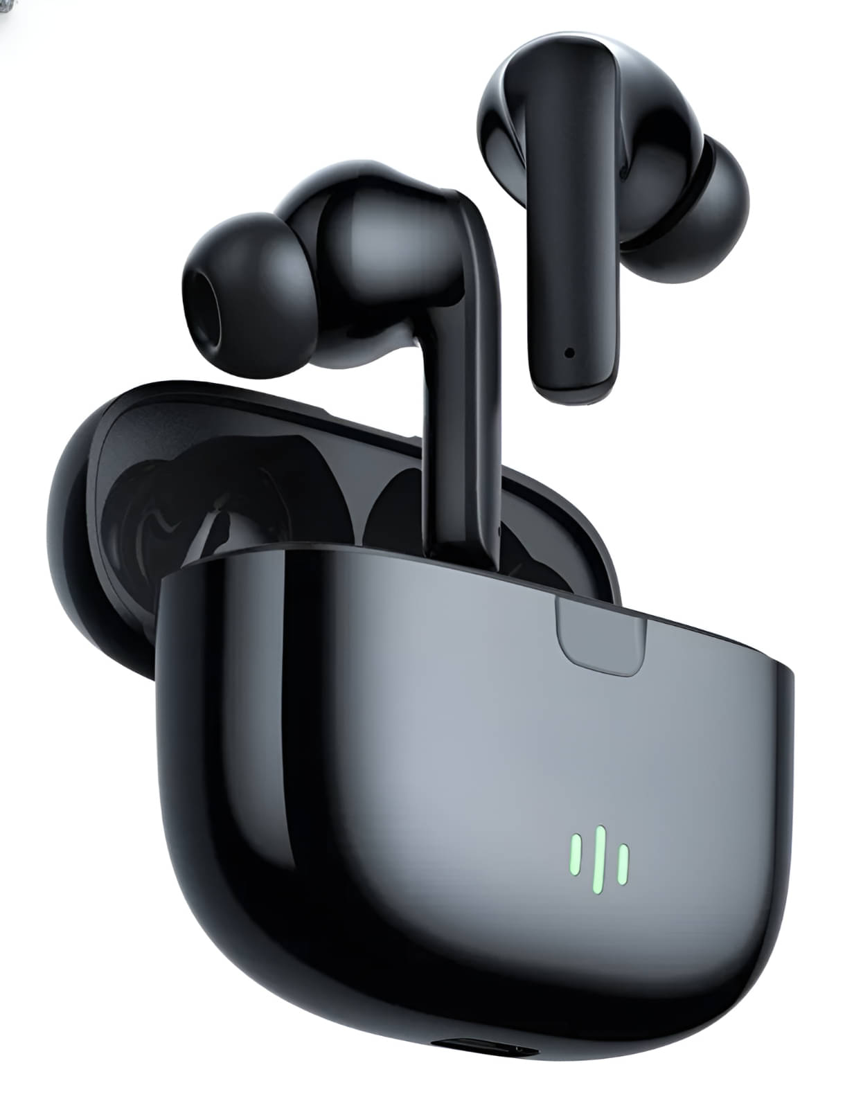     			VEHOP Phantom Active Noise Cancellation Truly Wireless Earbuds TWS | ~32dB ANC & Transparency Mode | Upto 40Hrs Playtime | Bluetooth V5.4 | Quad Mics with AI-ENC | 40ms Low Latency Gaming | Breathing LED Lights