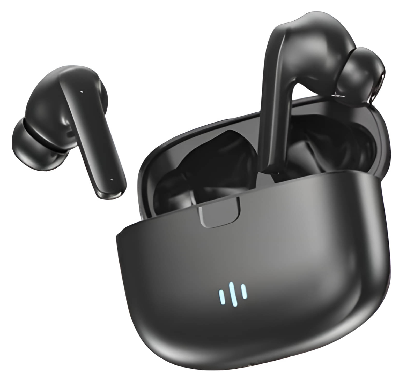     			VERONIC Phantom Active Noise Cancelation Truly Wireless Earbuds TWS | ~32dB ANC & Transparency Mode | Upto 40Hrs Playtime | Bluetooth V5.4 | Quad Mics with AI-ENC | 40ms Low Latency Gaming | Breathing LED Lights