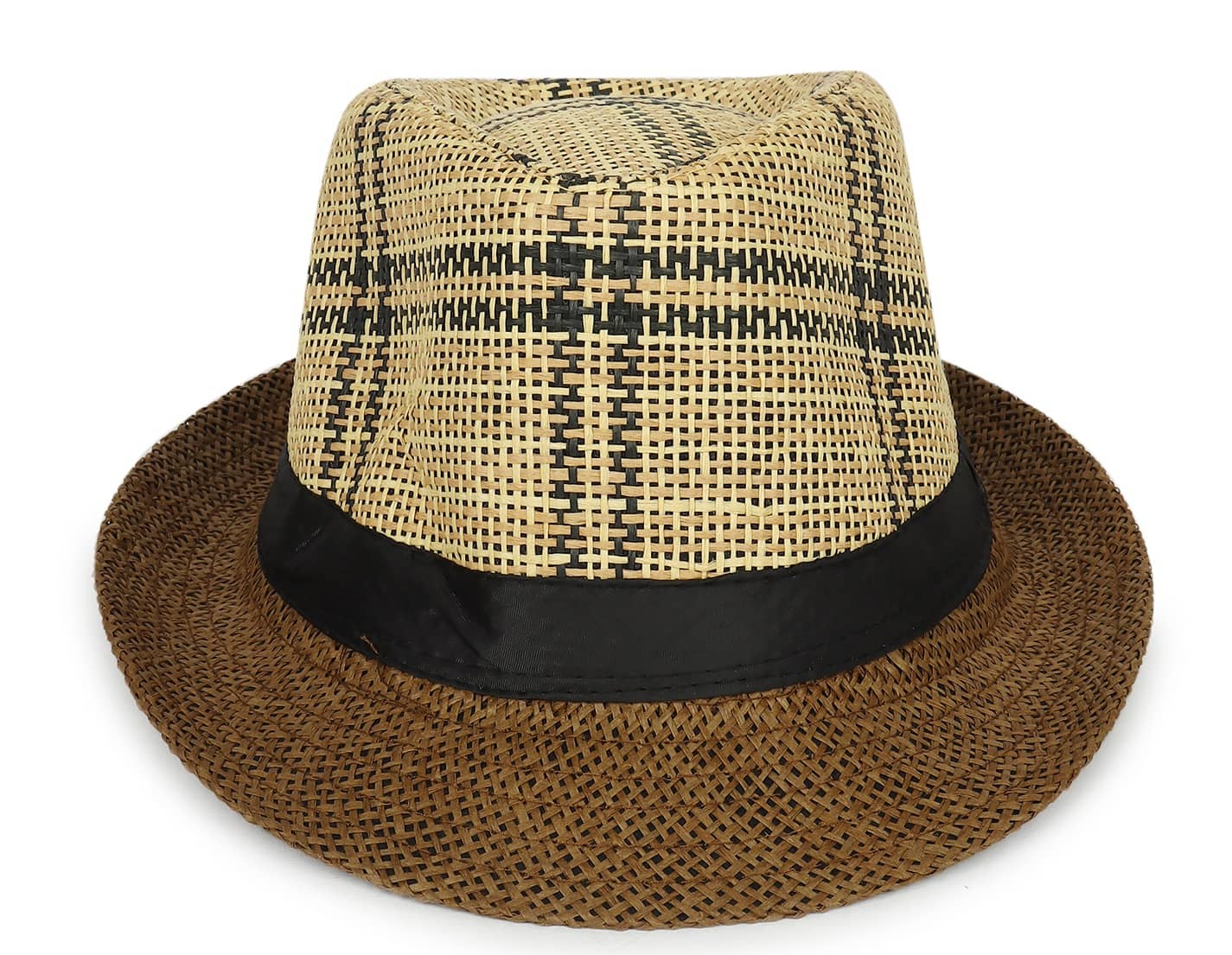 Zacharias Pack of 1 Cotton Men's Hat ( Brown )