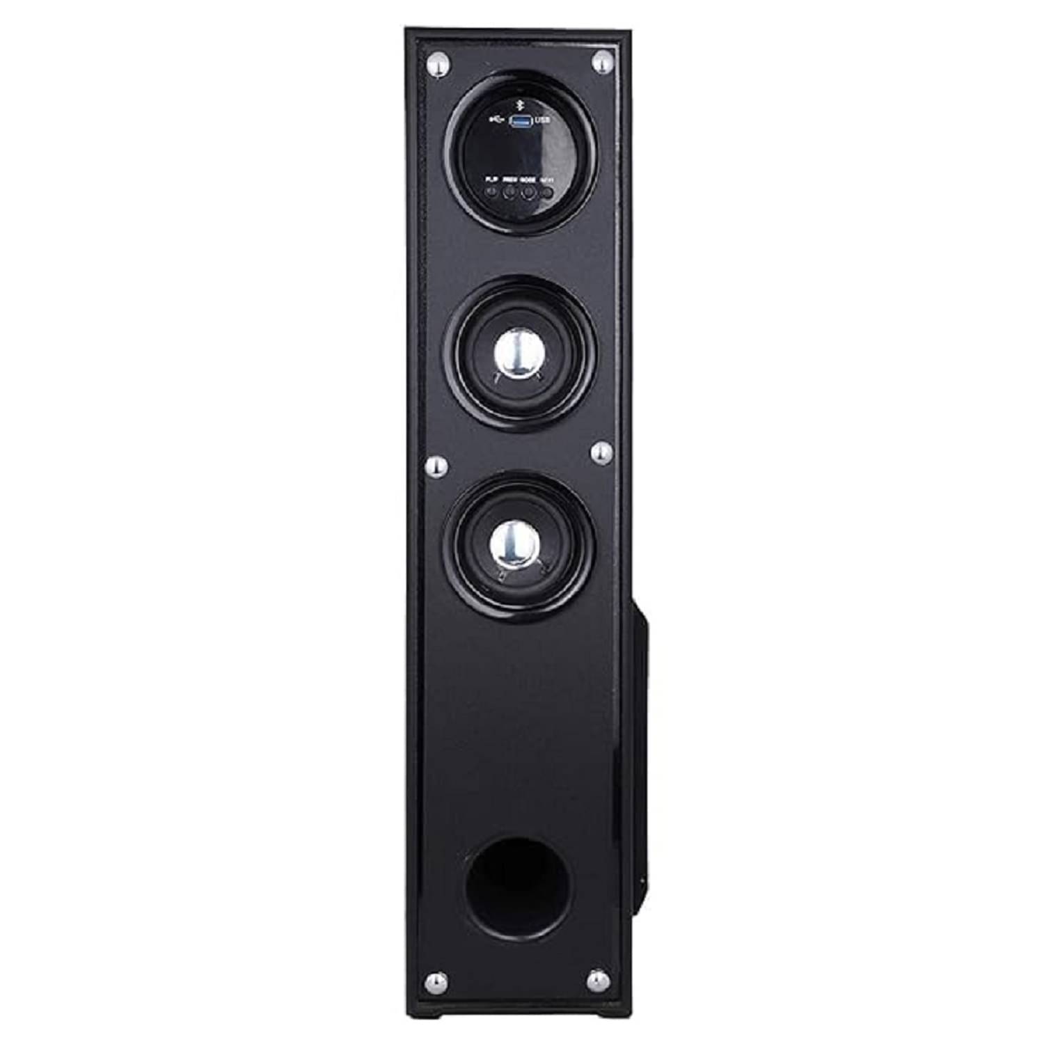     			Znitax F-902i LED Tower 2700 W Bluetooth Speaker Bluetooth v5.0 with USB Playback Time 10 hrs Black