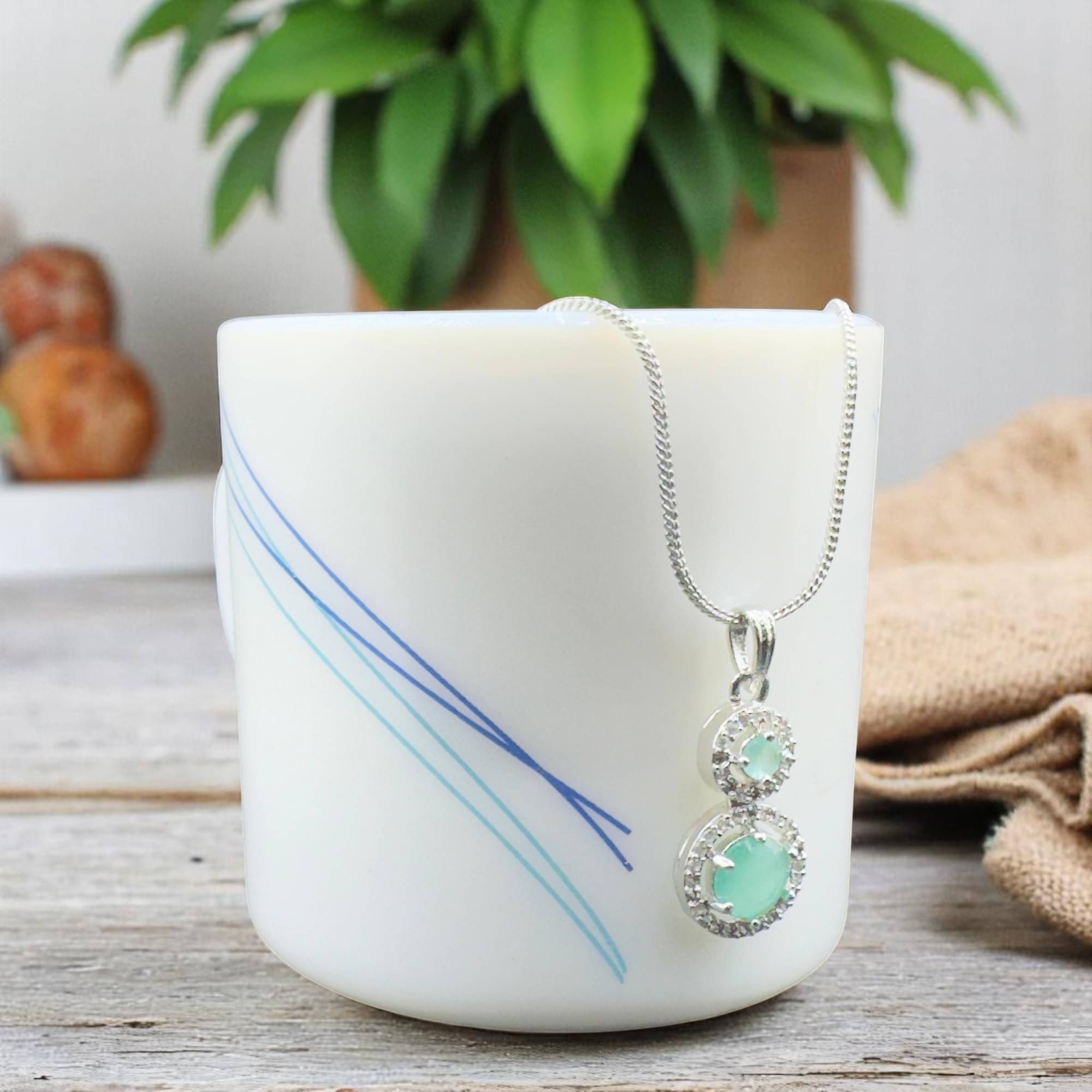 AKLINA Fluorescent Green Pendant ( Pack of 1 ) AKLINA Fluorescent Green Pendant ( Pack of 1 )