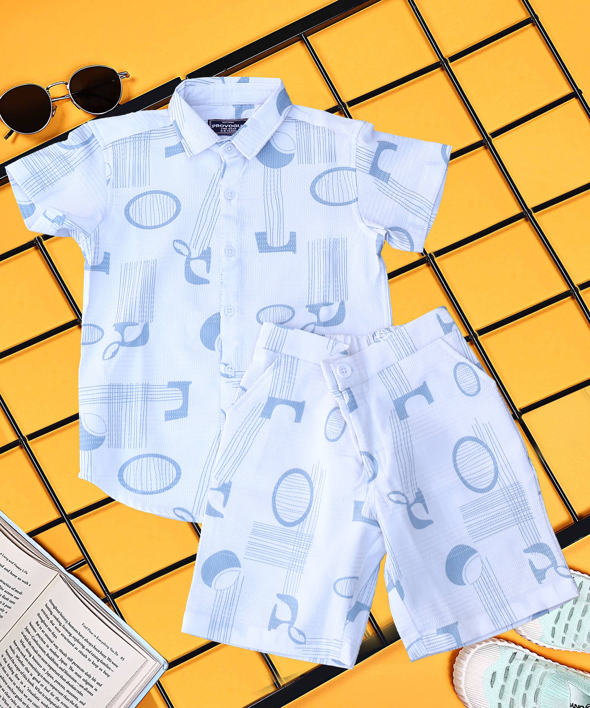     			ALY JOHN Pack of 1 Baby Boys Cotton T-Shirt & Shorts Set ( Multicolor 1 )