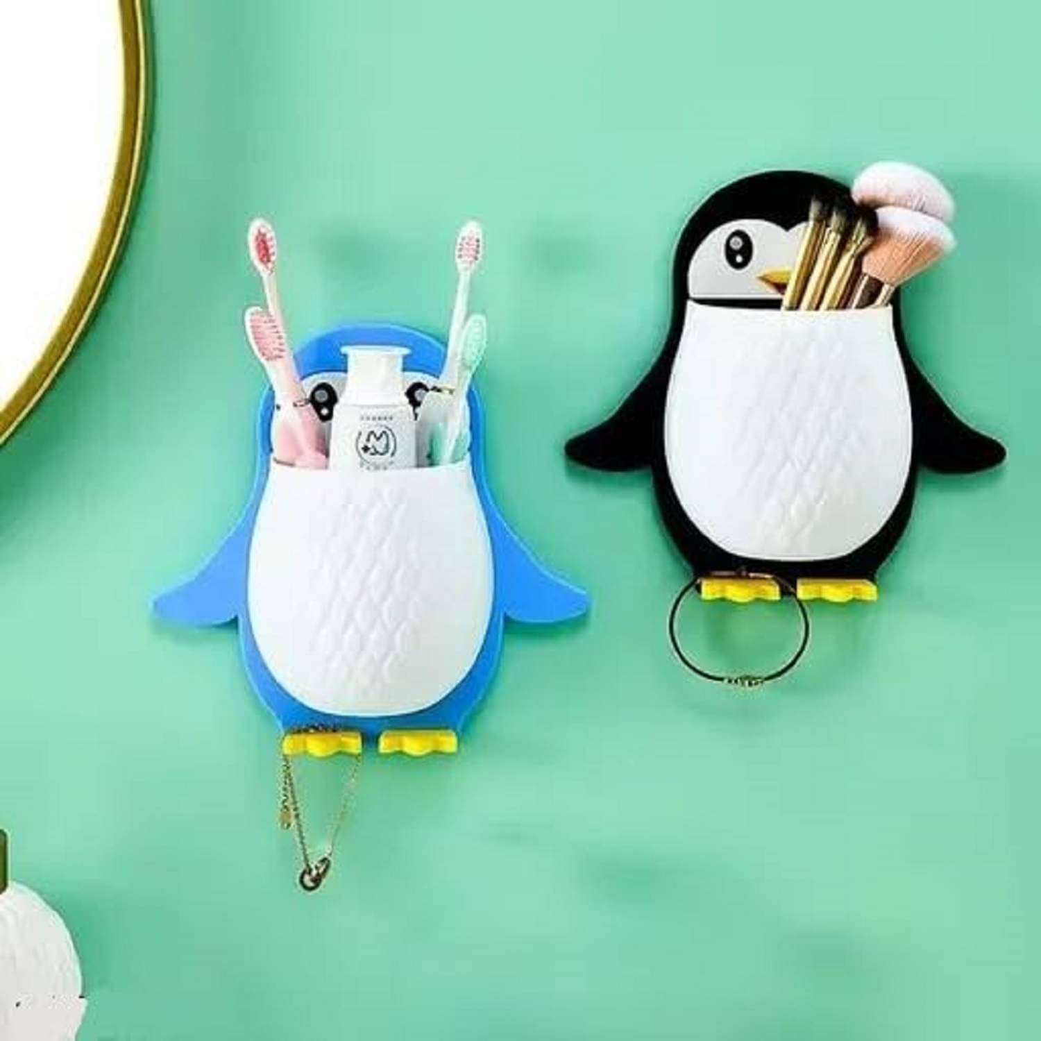     			BECKONMART Multicolor Plastic Wall mount Stand ( Pack of 1 )