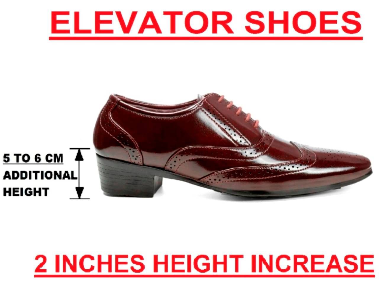     			BXXY Brown Men's Brogue Formal Shoes