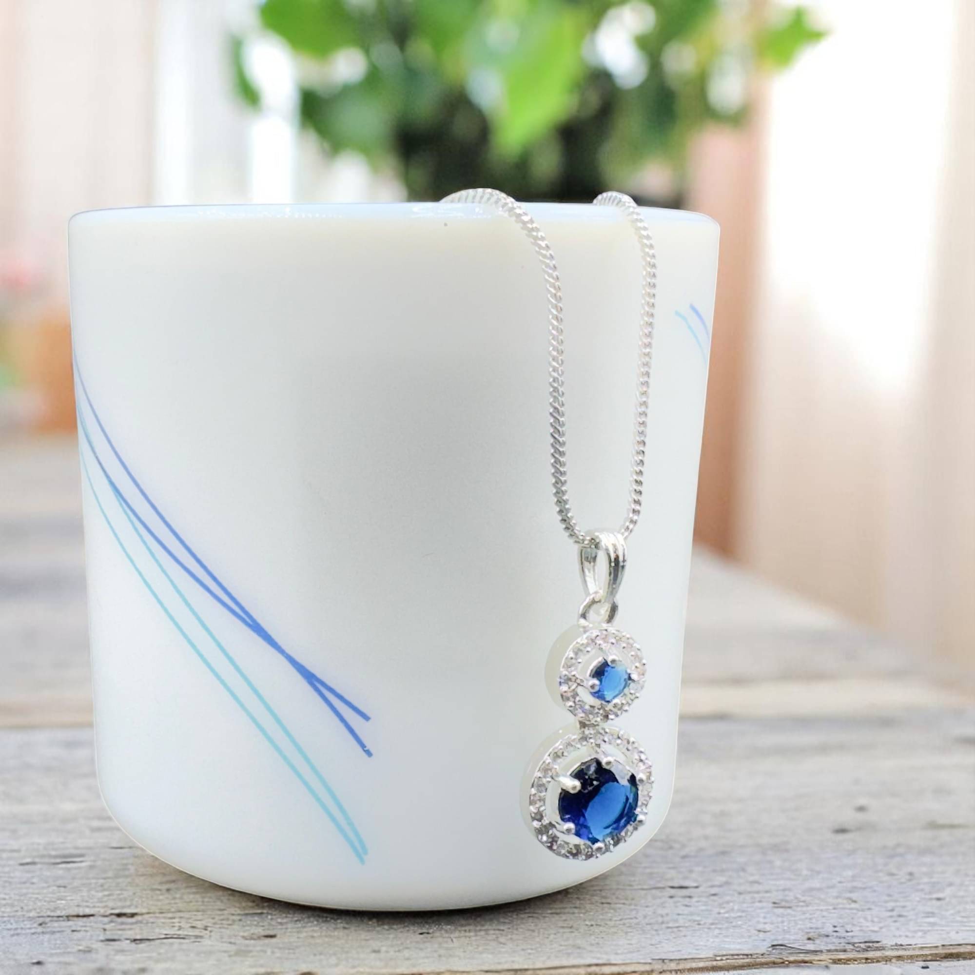     			Charms Blue Pendant ( Pack of 1 )