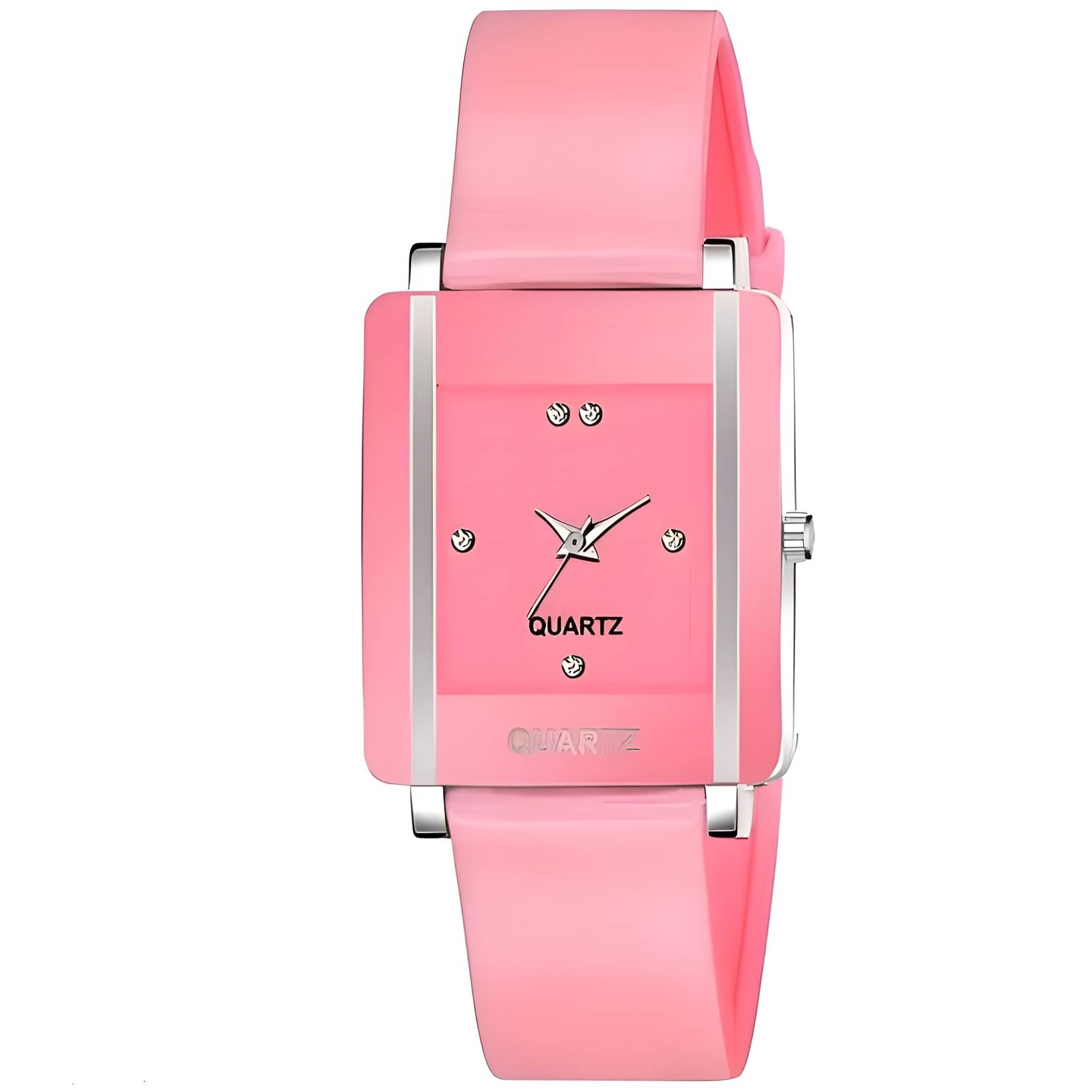     			Cosmic Pink Silicon Analog Womens Watch
