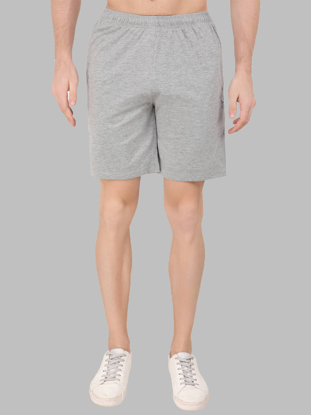 DISTORTION CREW Grey Cotton Blend Men's Shorts ( Pack of 1 ) DISTORTION CREW Grey Cotton Blend Men's Shorts ( Pack of 1 )