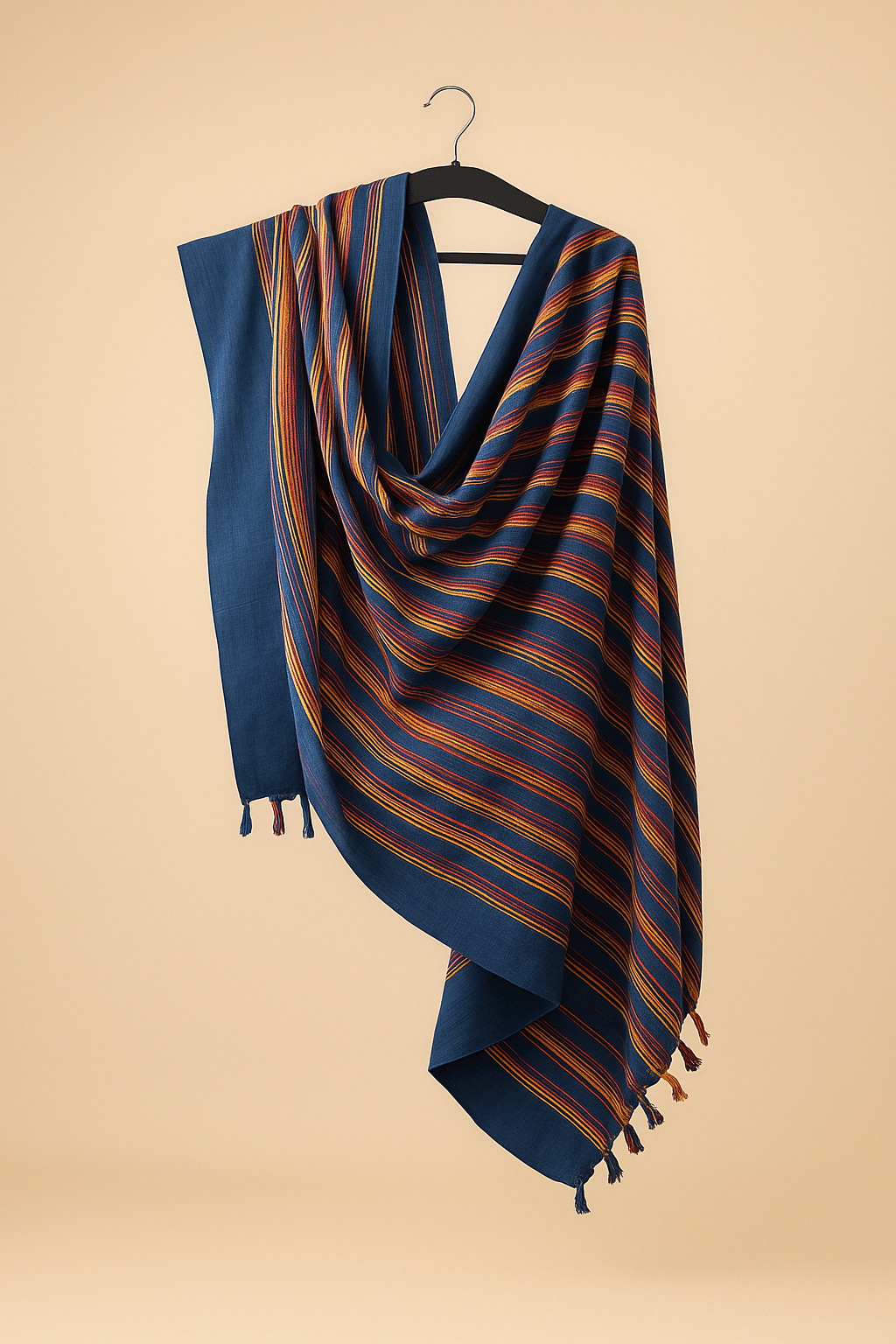 Dhaga Vishwas Ka Blue Cotton Women's Stole ( Pack of 1 ) Dhaga Vishwas Ka Blue Cotton Women's Stole ( Pack of 1 )