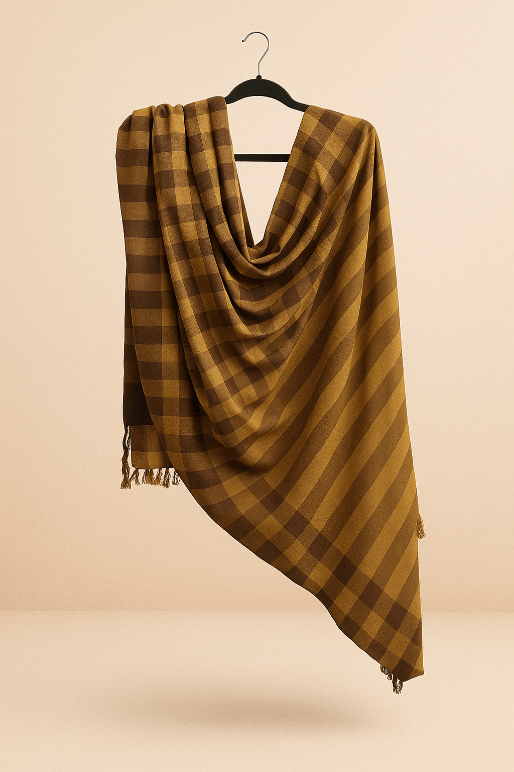 Dhaga Vishwas Ka Brown Cotton Women's Stole ( Pack of 1 ) Dhaga Vishwas Ka Brown Cotton Women's Stole ( Pack of 1 )