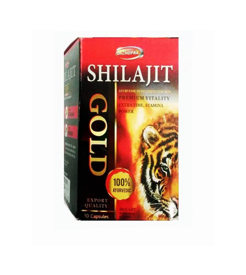     			Dr Chopra Ayurveda Shilajit Gold Capsule  30 no.s single pack