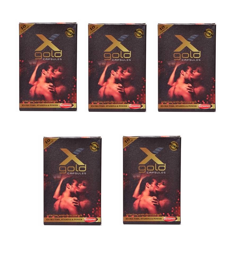     			Dr. Chopra X Gold Capsule 10no.s Pack of 5