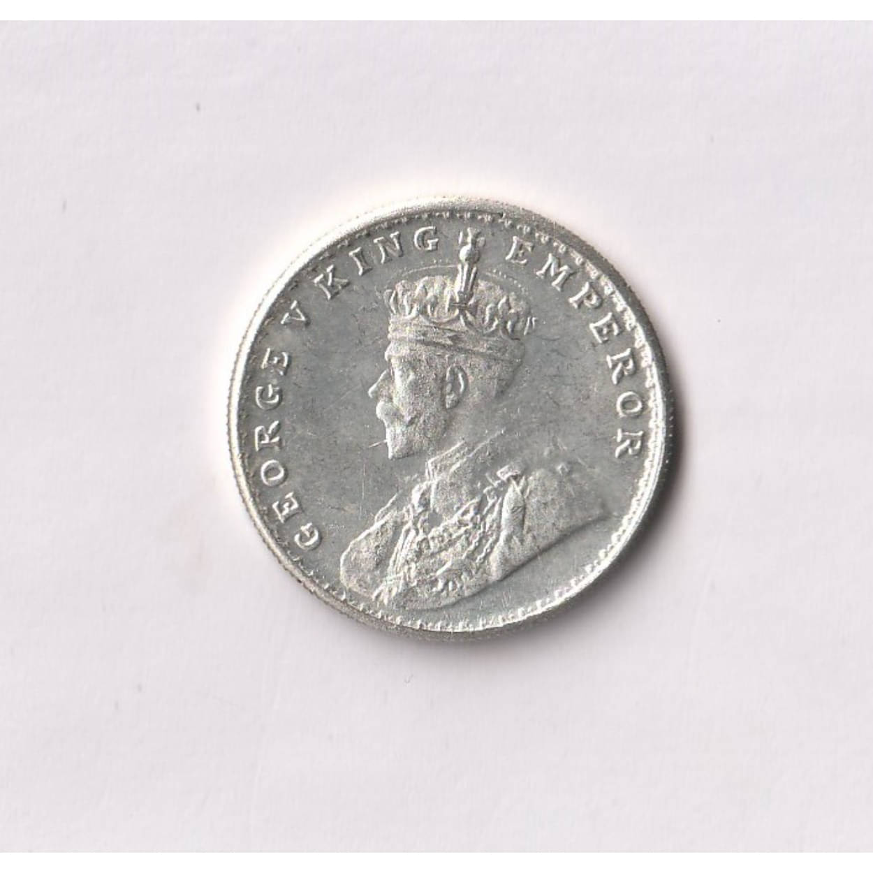 (Error) Both Side Same - George V King & Emperor, British India Collectible Old and Rare Coin/Note (Error) Both Side Same - George V King & Emperor, British India Collectible Old and Rare Coin/Note