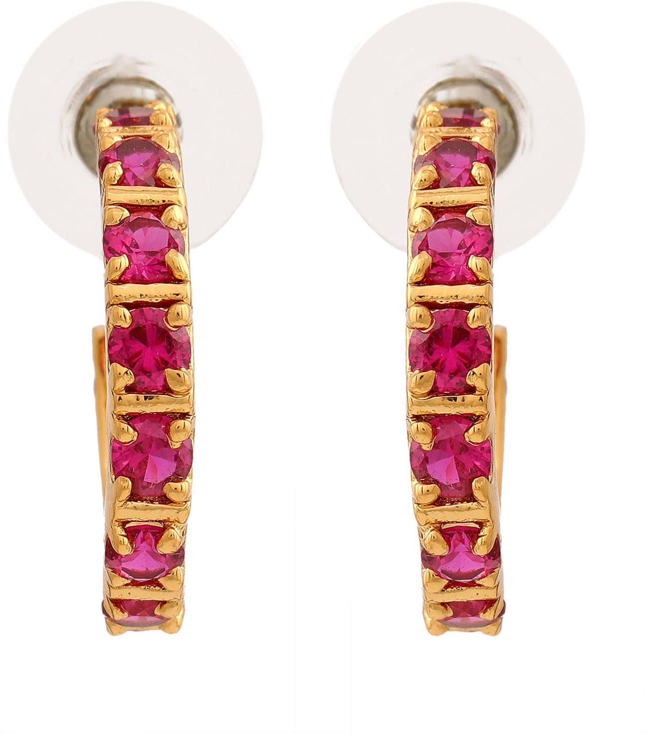     			Estele Pink Danglers Earrings ( Pack of 1 )