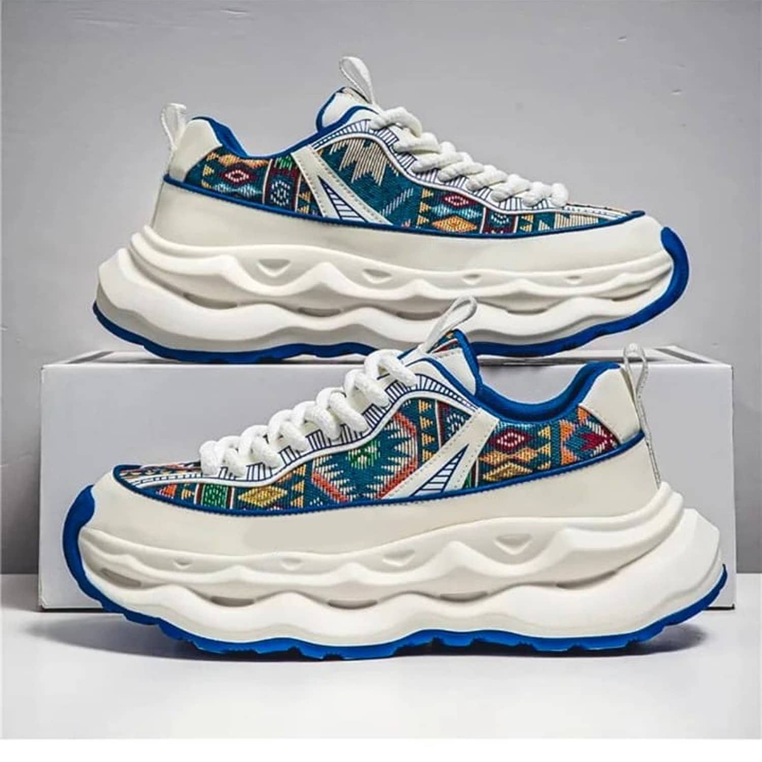 Figor Running, Gym & Trendy Blue Men's Lifestyle Shoes - Casual Shoes | Buy online on ZillyBuy