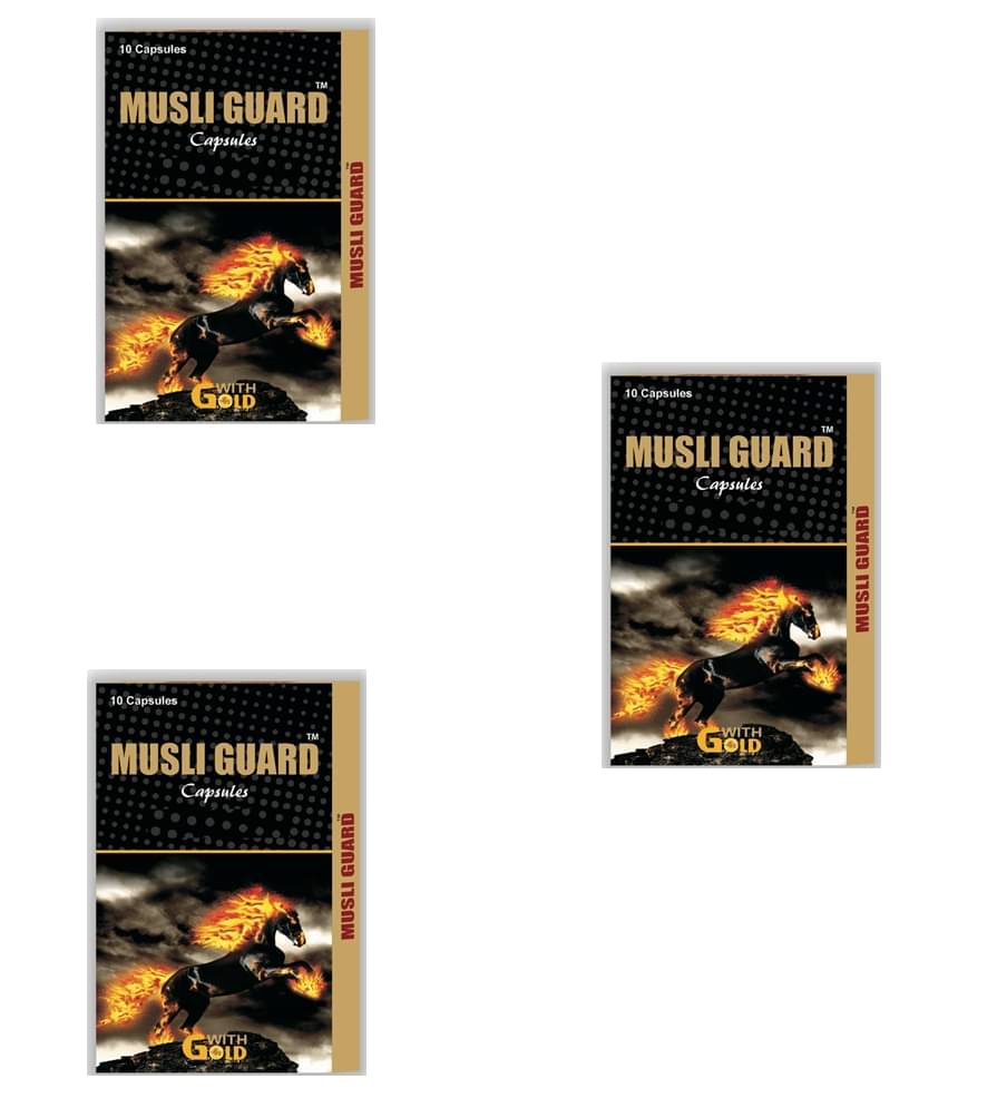 G & G Pharm@cy Musli Guard Capsule 10no.s Pack Of 3     			G & G Pharm@cy Musli Guard Capsule 10no.s Pack Of 3