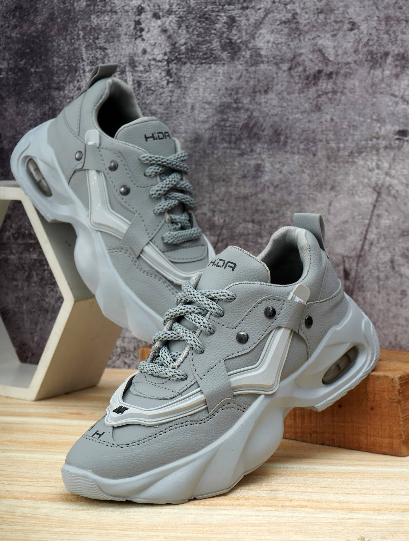 HiDa Grey Men's Outdoor Shoes - Casual Shoes | Buy online on ZillyBuy