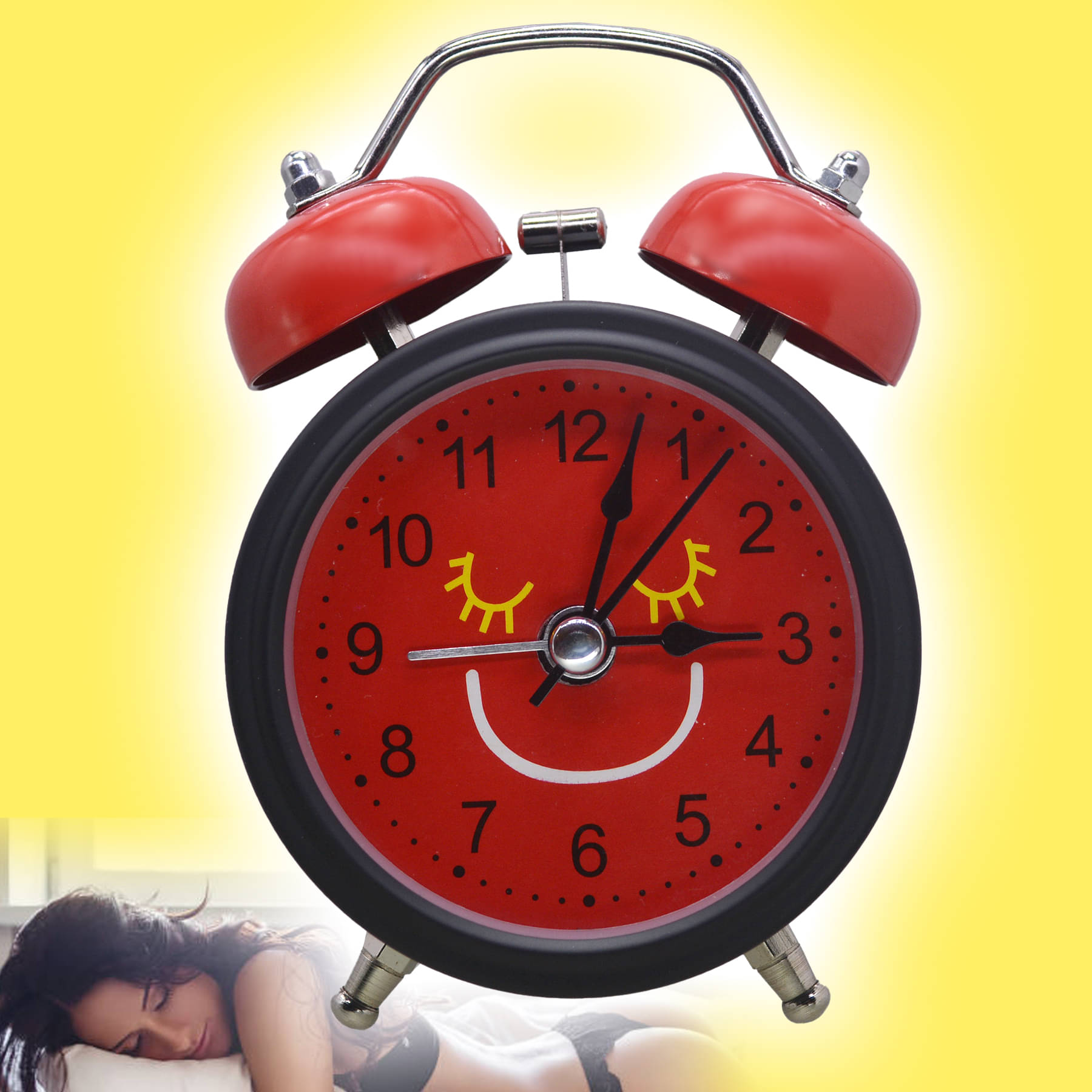 JMALL Analog Table Alarm Clock - Pack of 1 JMALL Analog Table Alarm Clock - Pack of 1