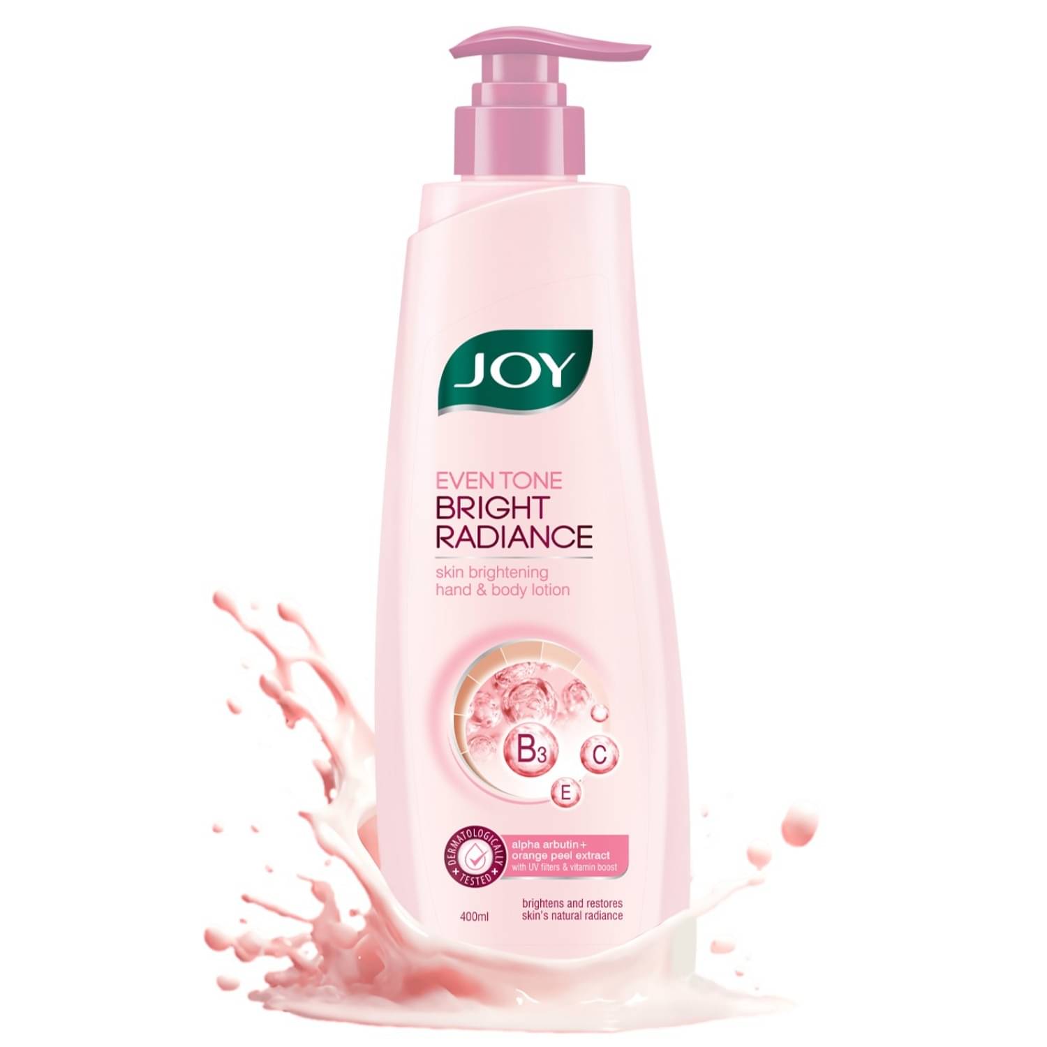 Joy Even Tone Brightening Body Lotion With Niacinamide & Alpha Arbutin For Women 400ml (Pack of 1) Joy Even Tone Brightening Body Lotion With Niacinamide & Alpha Arbutin For Women 400ml (Pack of 1)