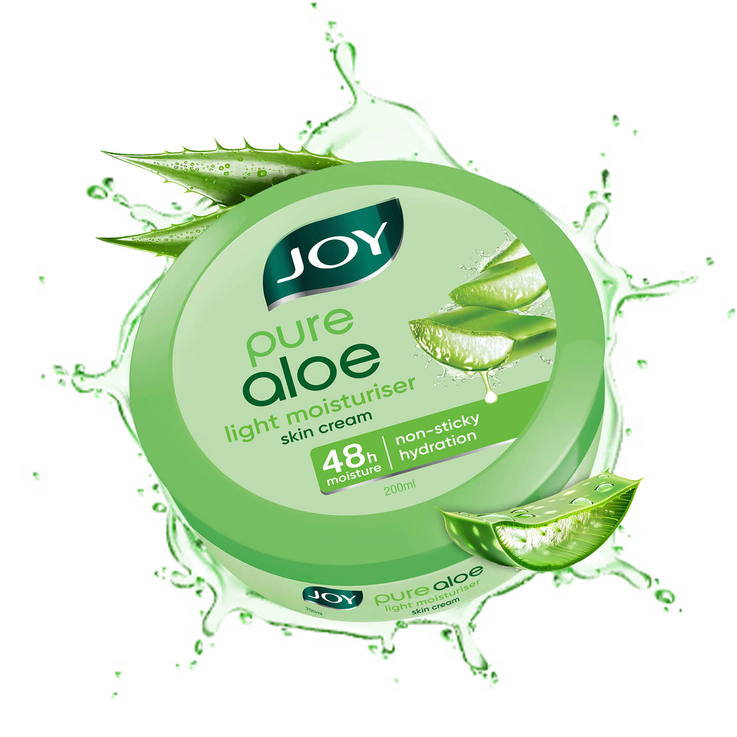     			Joy Pure Aloe Multi Benefit Moisturisers Skin Cream for All Skin Type 200 ml (Pack of 1)