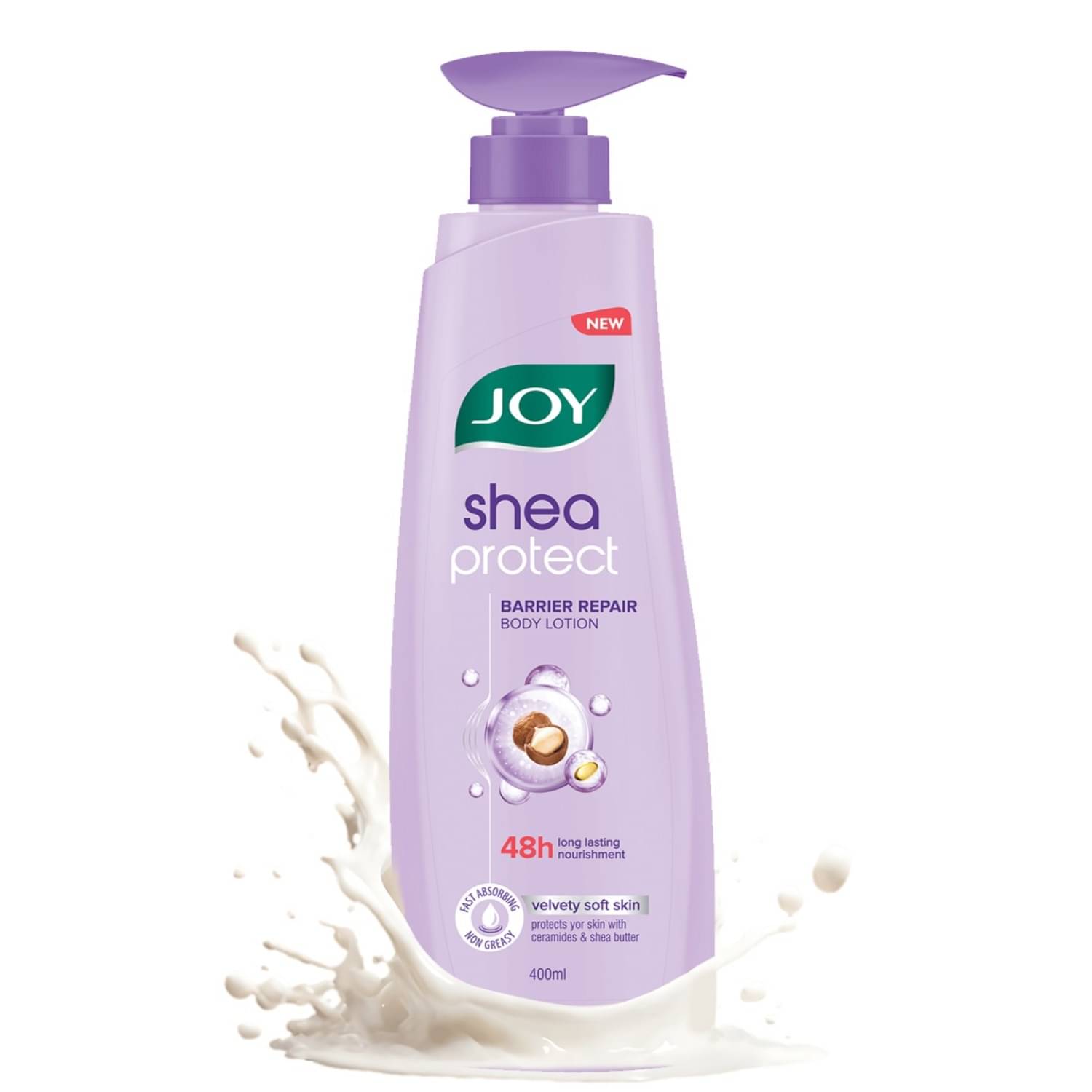 Joy Shea Butter Body Lotion for Deep Moisturizing & Nourishment for all skin types 400 ml (Pack of 1) Joy Shea Butter Body Lotion for Deep Moisturizing & Nourishment for all skin types 400 ml (Pack of 1)