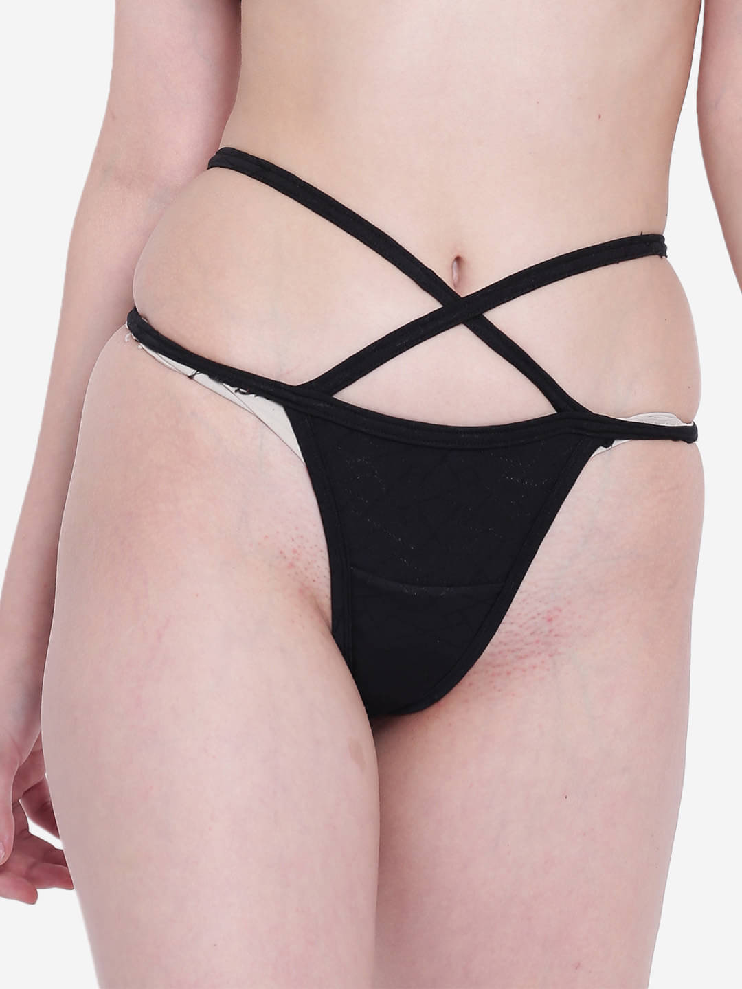 La Intimo Pack of 1 Polyester G-Strings For Women ( Black ) La Intimo Pack of 1 Polyester G-Strings For Women ( Black )