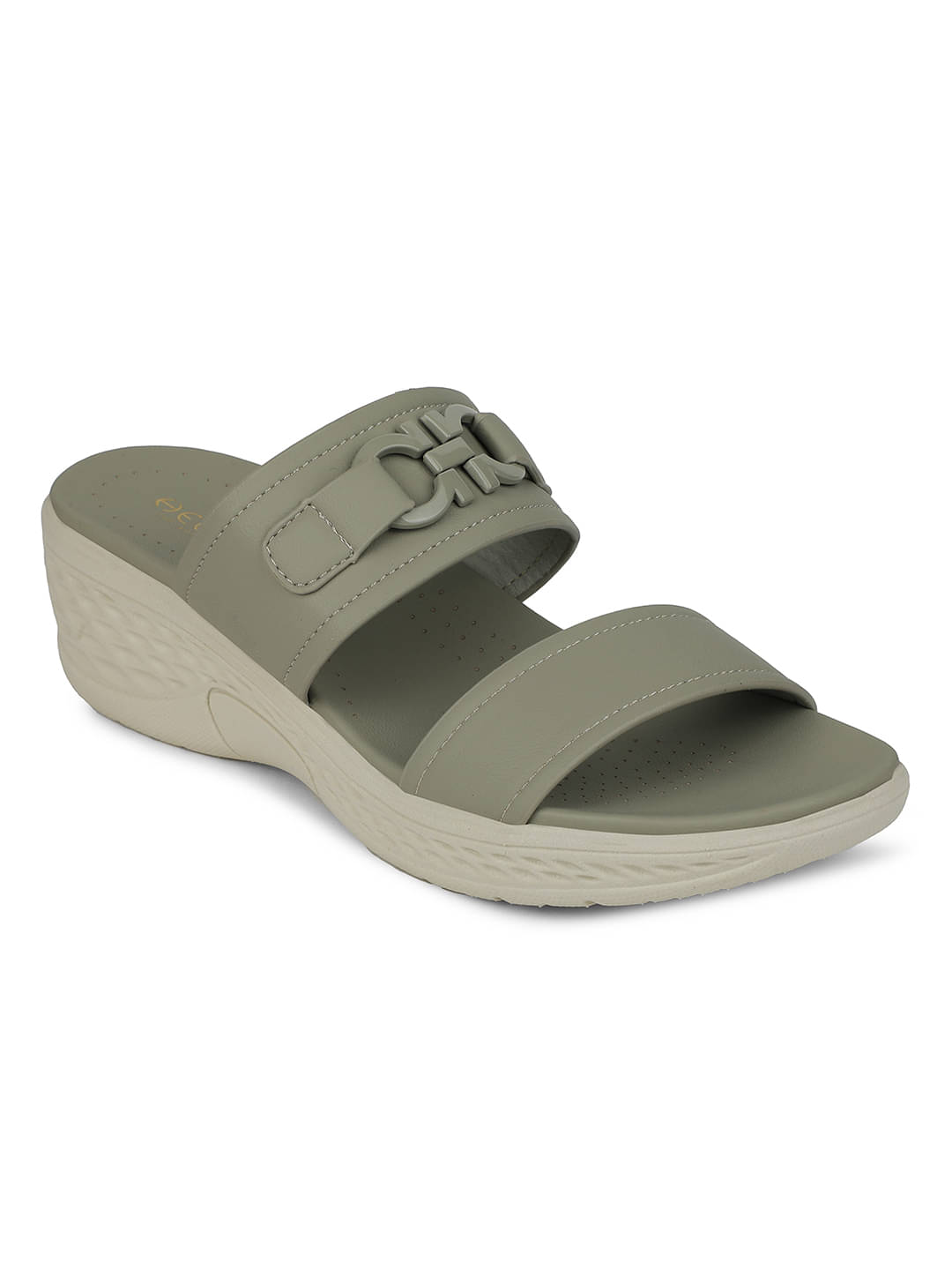     			Liberty Light Grey Women's Slip On Heels