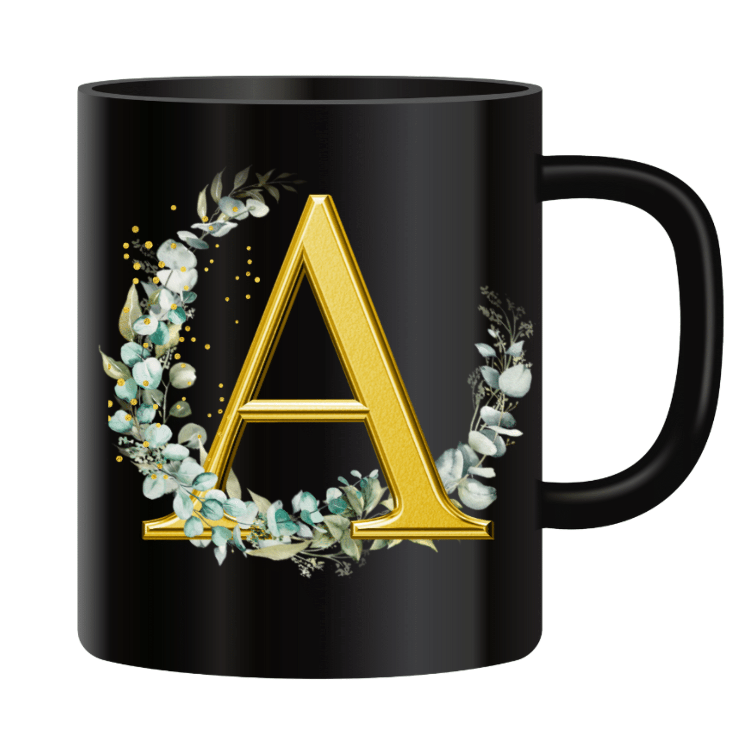     			Maddock black mug A Ceramic Coffee Mug 350 mL ( Pack of 1 )